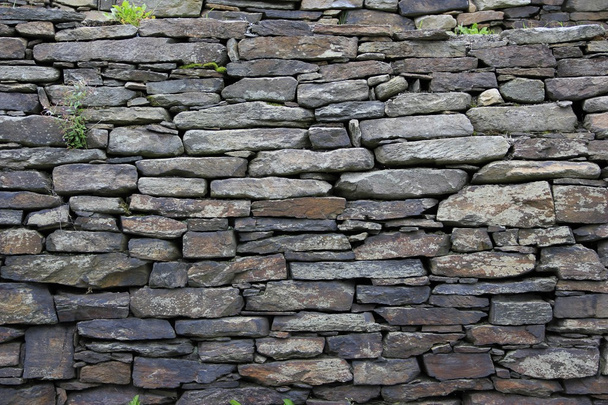 Dark stone wall - Photo, Image