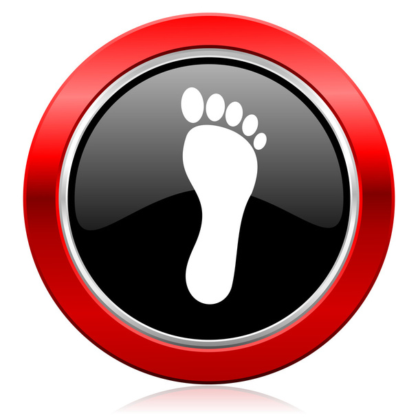 foot icon  - Φωτογραφία, εικόνα