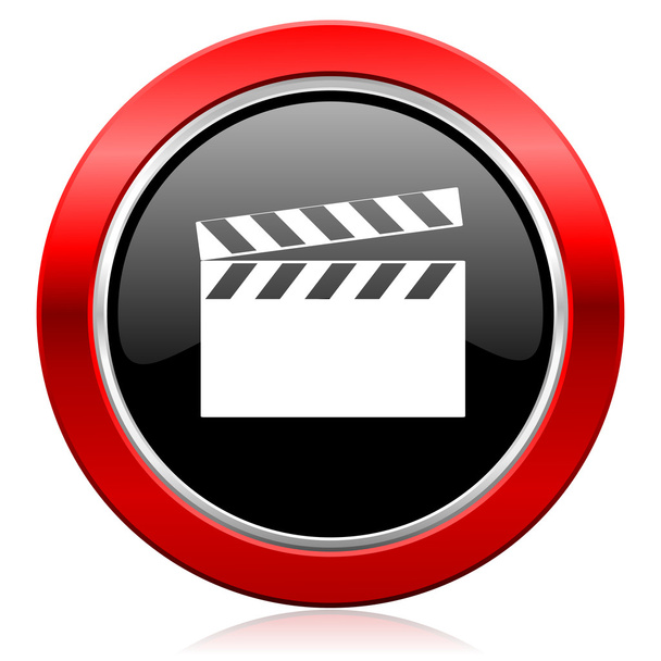 video icon cinema sign - Photo, Image