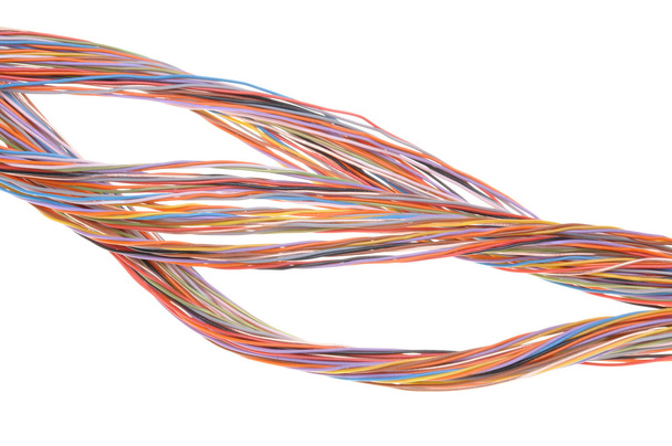 bilgisayar ağ kabloları - Fotoğraf, Görsel