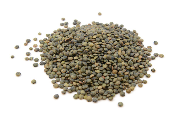 Marbled dark green lentils - Фото, зображення