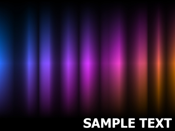 Modello di testo astratto con linee arcobaleno
 - Vettoriali, immagini