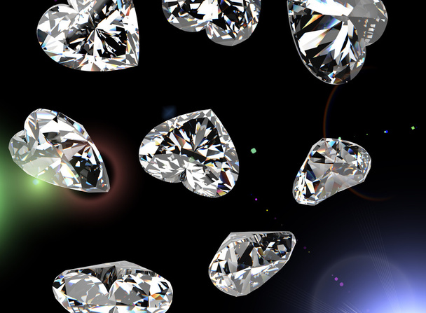 3D Ring Mosaik Diamant Schmuck Kristall Geometrische Form Weiblicher Fingerring 