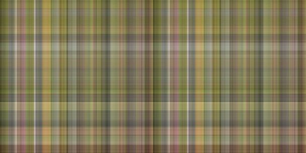 Mineral tartan seamless border. Traditional gingham texture for natural geological ribbon. Illustration of checkered kitchen cloth.  - Photo, Image