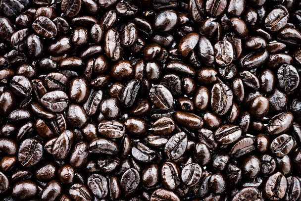 Chicchi di caffè nero
 - Foto, immagini