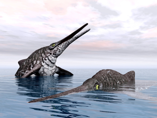 Ichthyosaur Shonisaurus
 - Фото, зображення