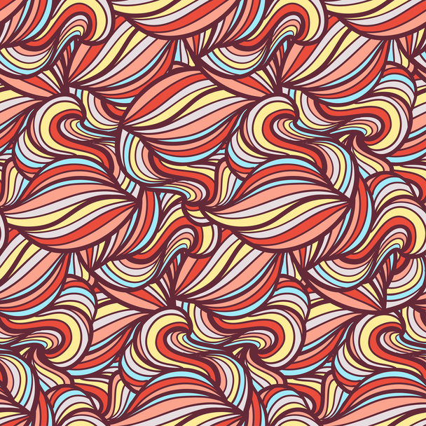Abstract seamless wavy pattern - Вектор,изображение