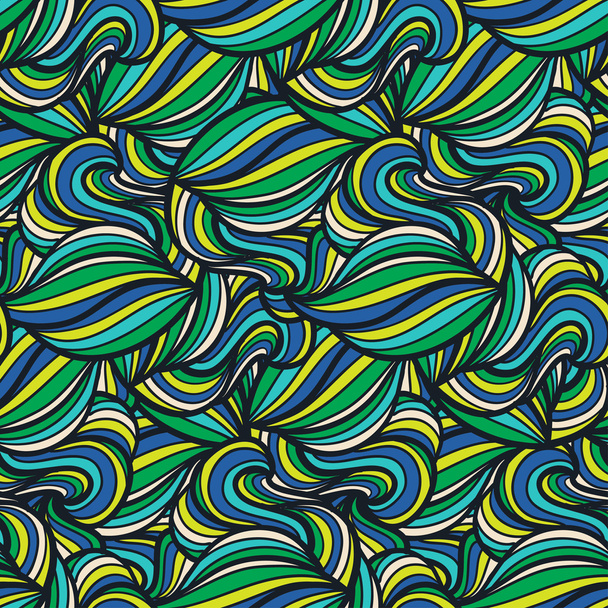 Abstract seamless wavy pattern - Vector, Imagen