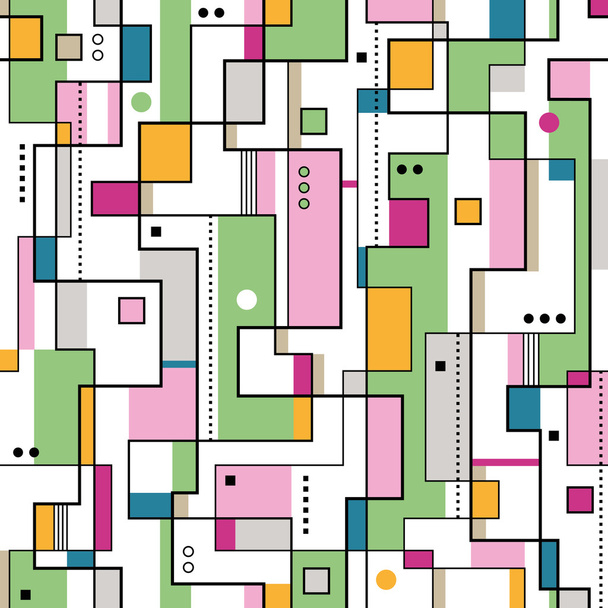 kleurrijke abstracte patroon - Vector, afbeelding