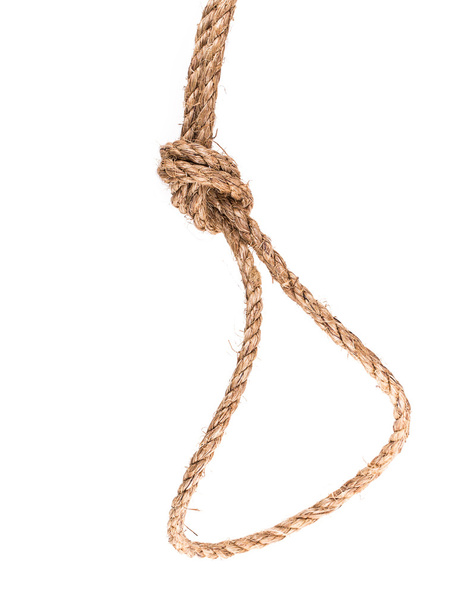 rope knot loop - Foto, afbeelding