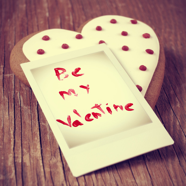 Az én-m Valentin kártya, retro hatású - Fotó, kép