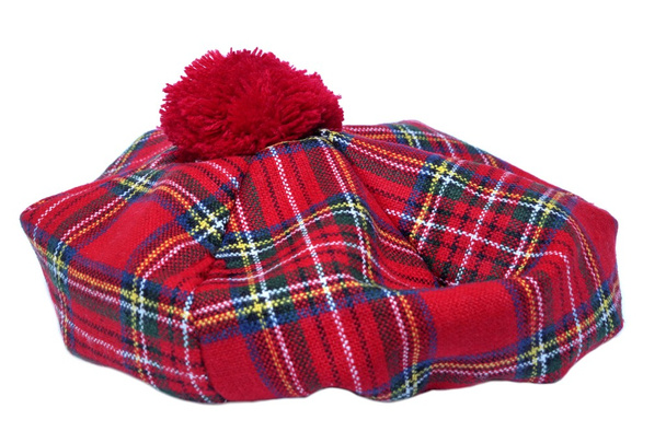 Tradicional sombrero escocés
. - Foto, imagen
