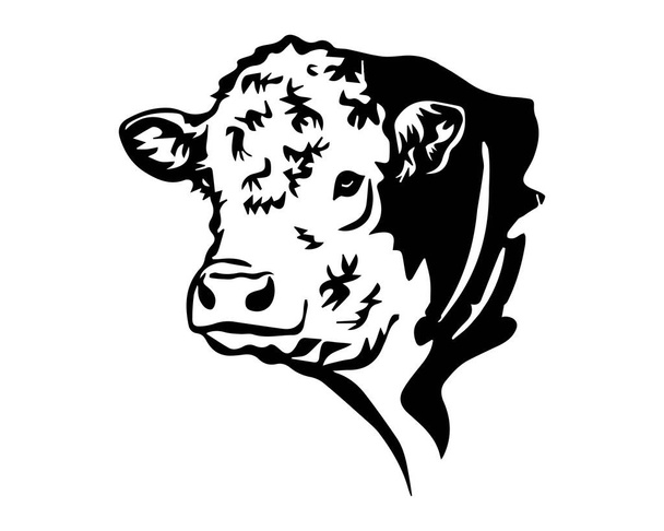 Λήψη διανυσματικού αρχείου αγελάδων Hereford | Οποιαδήποτε αλλαγή μπορεί να είναι δυνατή - Διάνυσμα, εικόνα