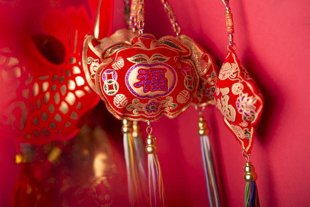 Chinese new year's decoration. - Foto, afbeelding