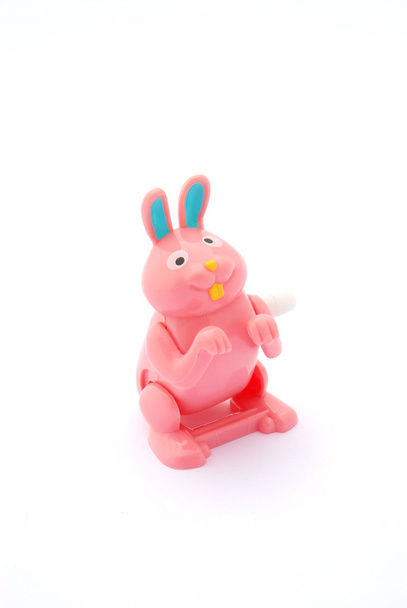 Великодній стрибок кролика іграшка
 - Фото, зображення