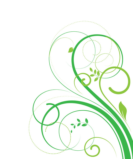 Decorativer Nature Floral Elements - Vector, imagen