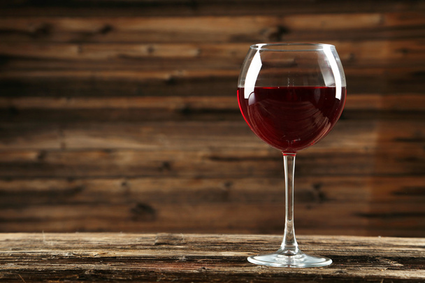 rood wijnglas - Foto, afbeelding