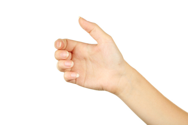 Female hand gestures - Foto, Imagen
