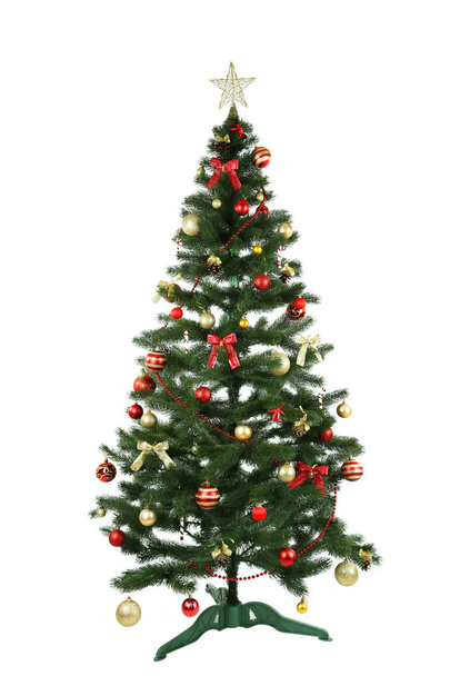 Decorated christmas tree - Foto, immagini