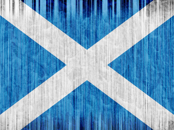 Scotland flag paper texture - Photo, Image
