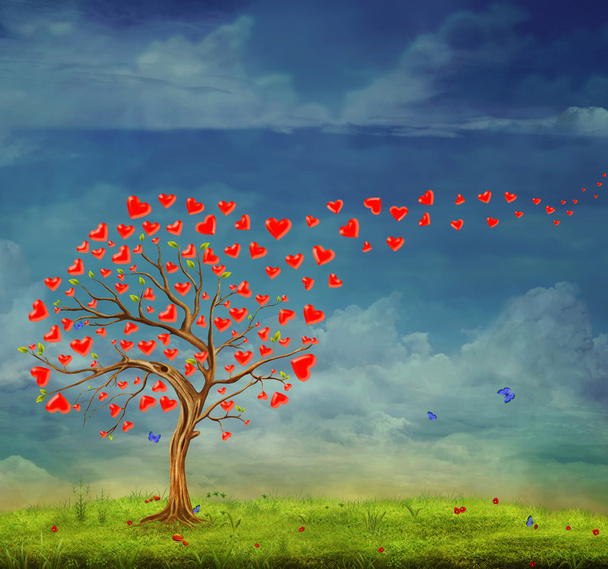 Tree of love - Photo, Image