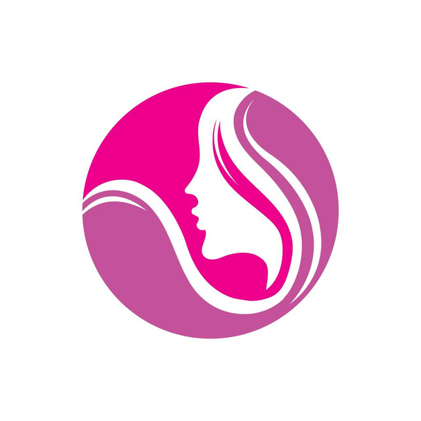 Vektor Illustration der Schönheit Logo Design-Vorlage - Vektor - Vektor, Bild