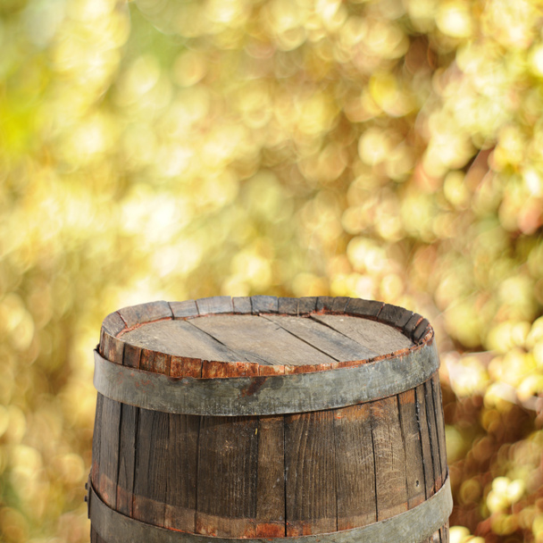 Empty barrel with blur - Photo, Image