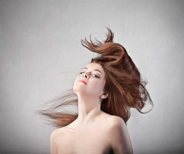 Silky hair - Φωτογραφία, εικόνα