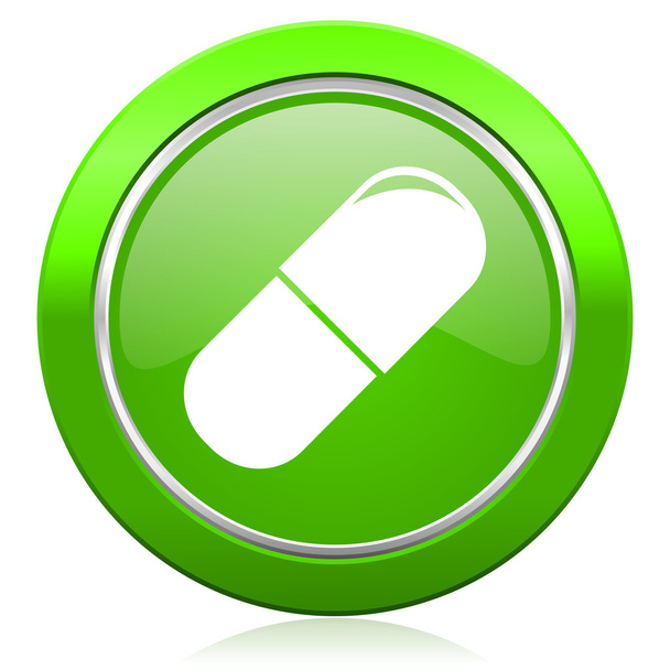 drugs icon medical sign - Fotó, kép