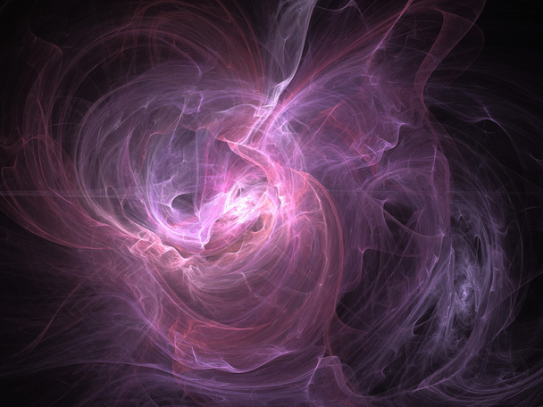 ファンタジー ピンク カオス抽象的なフラクタル効果光背景 - 写真・画像