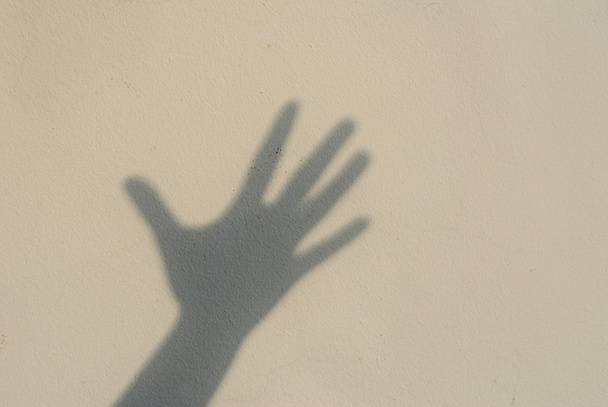 az árnyék kéz - Fotó, kép