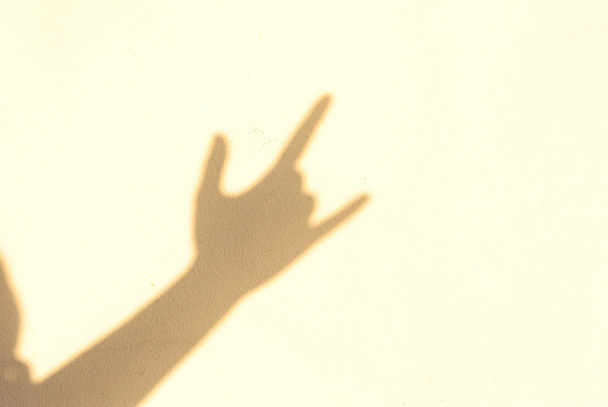 Hand in shadow - Photo, Image