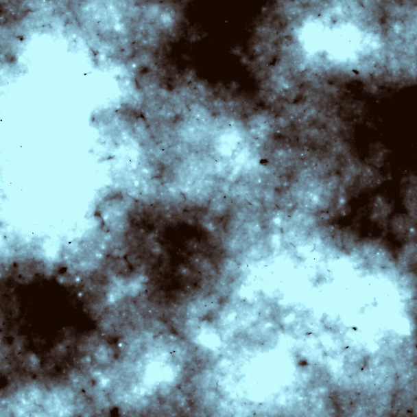 Abstracte cel van virus of pathogene bacterie onder microscoop, biofilm illustratie. - Foto, afbeelding