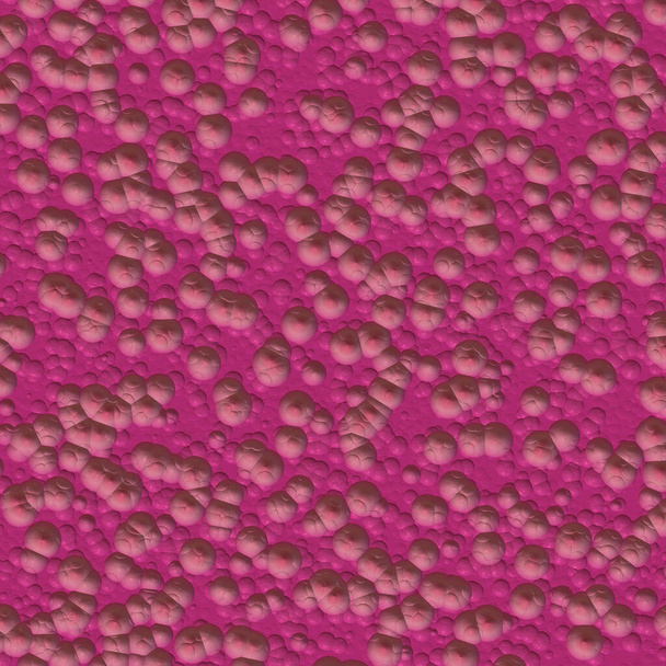 Abstrakcyjna komórka wirusa lub bakterii chorobotwórczych pod mikroskopem, ilustracja biofilmu. - Zdjęcie, obraz