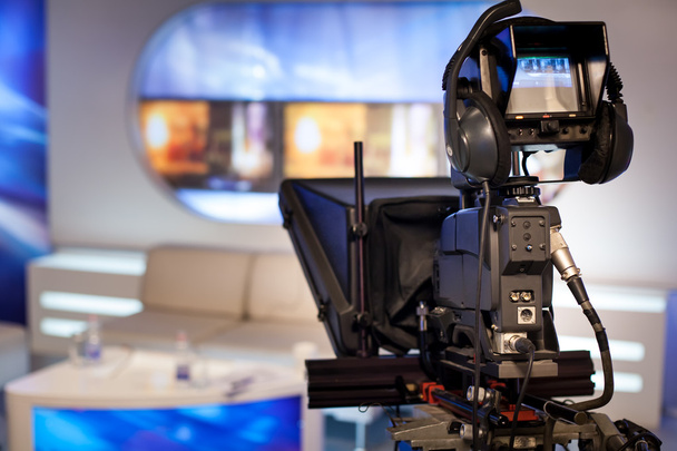 Video camera - opname Toon in Tv-studio - Foto, afbeelding
