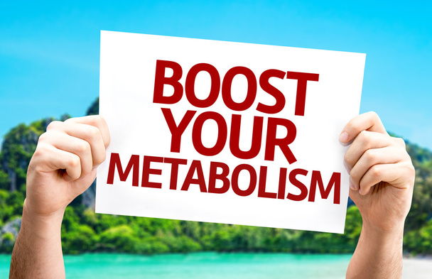 Boost Your Metabolism card - Photo, Image