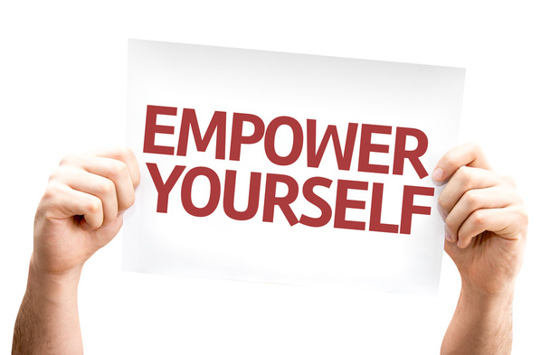 Empower Yourself card - Photo, Image