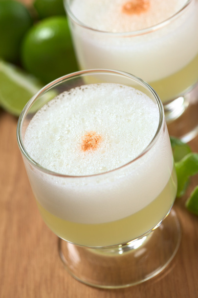 Peruvian Cocktail Called Pisco Sour - Photo, image