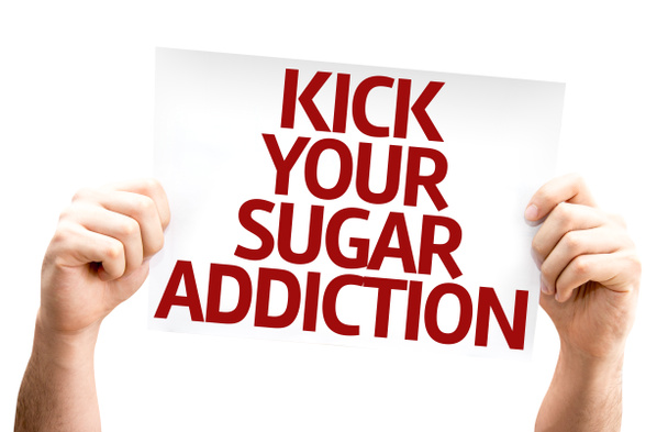 Kick Your cukru závislost karta - Fotografie, Obrázek