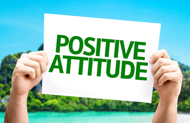Positive Einstellung - Foto, Bild