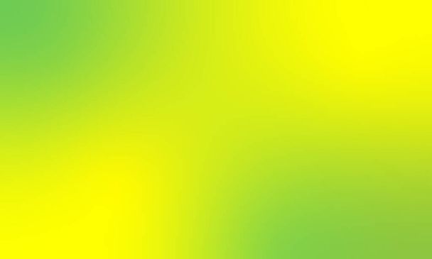 ilustración abstracto amarillo verde colorido difuminación fondo - Vector, Imagen