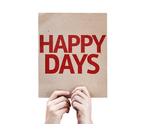 Happy Days card - Photo, Image