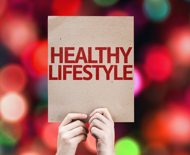 karta zdrowego stylu życia - Zdjęcie, obraz