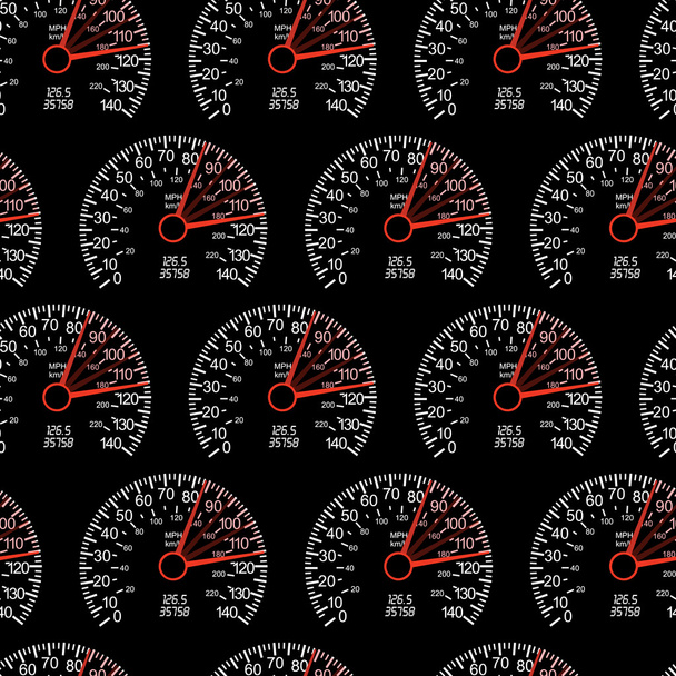 Seamless wallpaper speedometer - Photo, Image