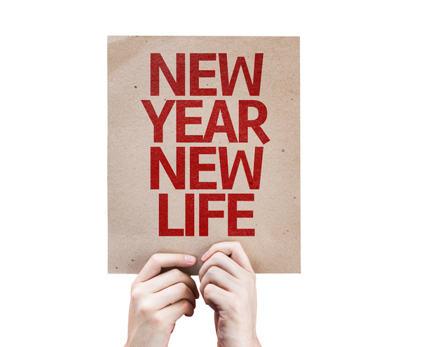 Año Nuevo Tarjeta de vida nueva
 - Foto, imagen