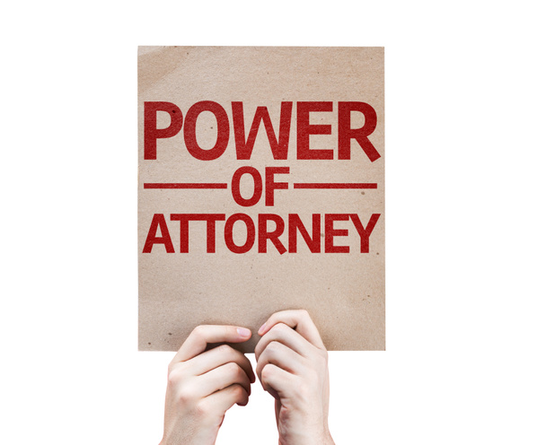 Power of Attorney card - Photo, Image