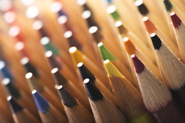 Set of colored pencils - Fotoğraf, Görsel