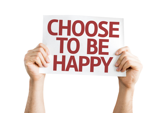 Choisissez d'être carte heureuse
 - Photo, image