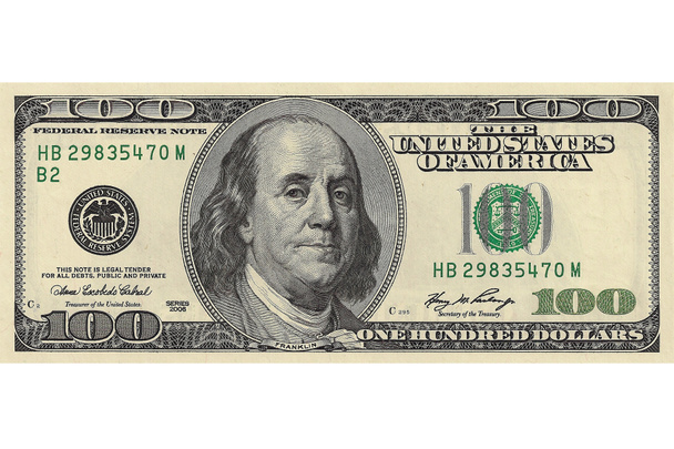 Hundred dollar bill - Photo, Image