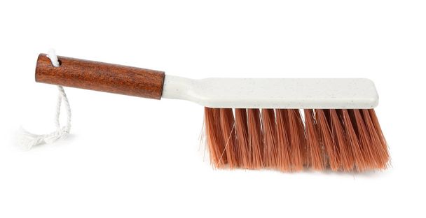 Cleaning brush on white background - Photo, Image